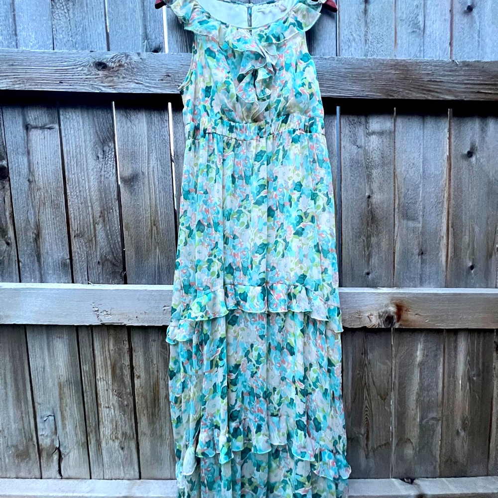 Chelsea & Violet Dress SZ L NWOT L 58.5” X W 16” Lined Elastic Waist Side Zip